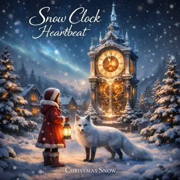 Snow Clock Heartbeat