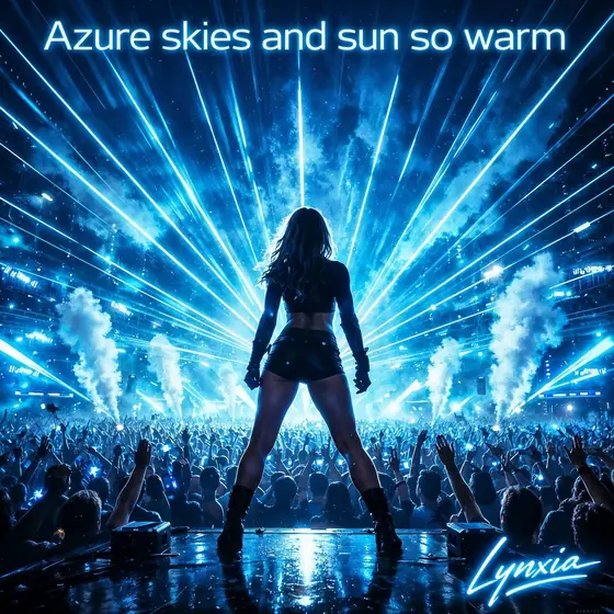 Ciel azur et soleil si chaud